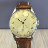 1944 Omega Jumbo Watch 2390 Cal. 30T2 15 Jewels 33mm WWII Era Wristwatch - RARE