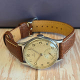 1944 Omega Jumbo Watch 2390 Cal. 30T2 15 Jewels 33mm WWII Era Wristwatch - RARE