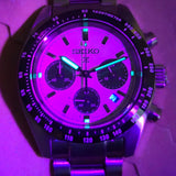 Seiko Prospex Speedtimer Chronograph Watch SBDL085 ALL S.S. Wristwatch - ALL Original Box & Papers