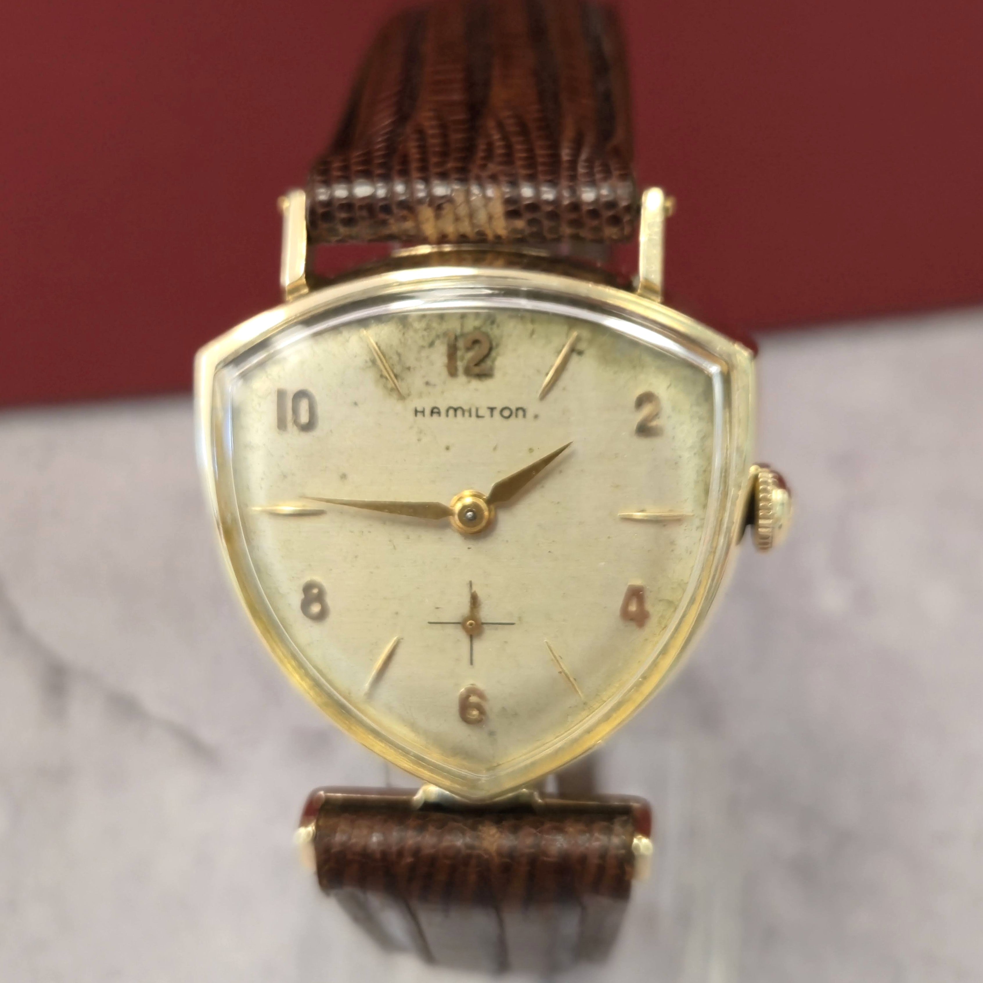 Hamilton Thor Vintage Hamilton Thor Asymmetric Watch Grade 770 22 Jewels 10K GF USA ...