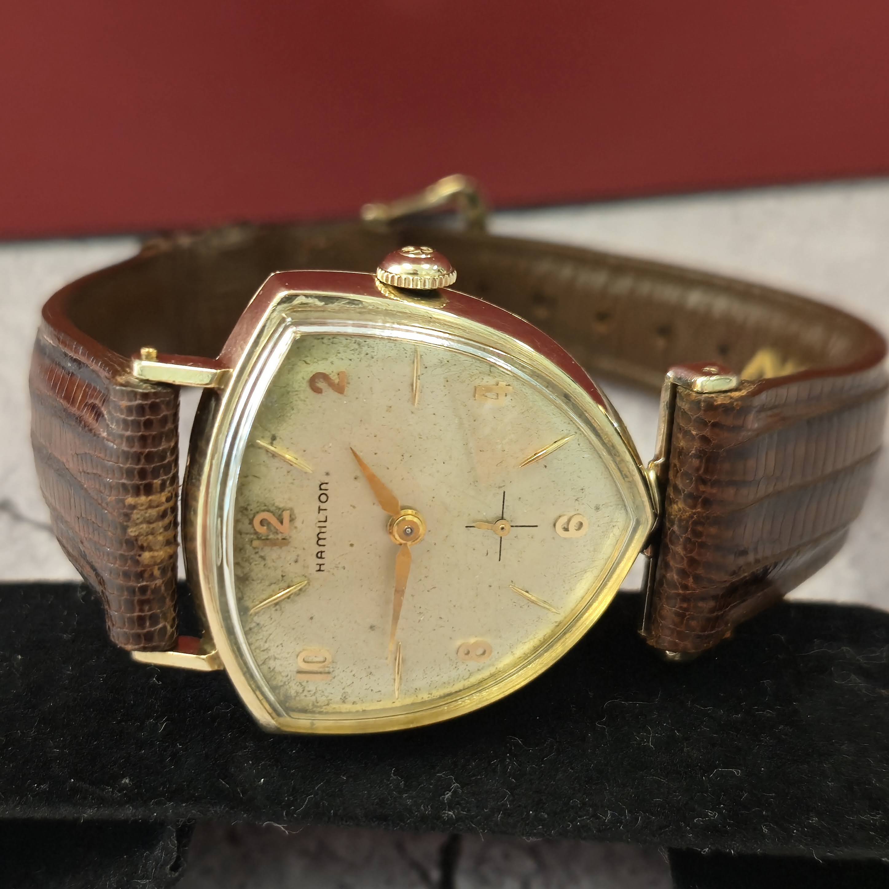 Hamilton Thor Vintage Hamilton Thor Asymmetric Watch Grade 770 22 Jewels 10K GF USA ...