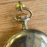 1890s Waltham Pocket Watch Open face 18s Grade Crescent St. Adjusted 17 Jewels