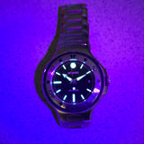 Movado Series 800 Diver Watch 84.C2.1895 ALL S.S. Wristwatch 200M - Outer Box