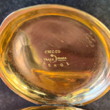 1885 Waltham Pocket Watch Grade Wm. Ellery 11 Jewels 6s Engraved Hunter G.F. Case