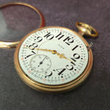 1919 ELGIN Pocket Watch Openface 16s Lever Set G.F. Grade 466 17J ADJ. U.S.A.
