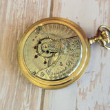 1890s Waltham Pocket Watch Open face 18s Grade Crescent St. Adjusted 17 Jewels