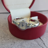 BULOVA American Girl "M" Watch 96L333 Limited Edition Wristwatch ALL S.S. - ALL Original 2-Box & Papers