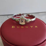 BULOVA American Girl "M" Watch 96L333 Limited Edition Wristwatch ALL S.S. - ALL Original 2-Box & Papers