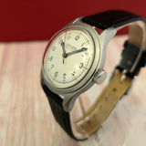 Vintage GRUEN Precision Autowind Military Watch Cal. 460SS Bumper Automatic Guildite Case - SERVICED!