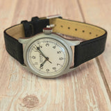 Vintage GRUEN Precision Autowind Military Watch Cal. 460SS Bumper Automatic Guildite Case - SERVICED!