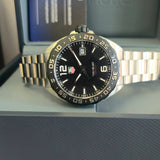 TAG Heuer Formula 1 Date Watch 41mm ALL S.S. WAZ1110.BA0875 - ALL Original Box & Papers