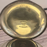 1897 Elgin Pocket Watch 18s Grade 96 7 Jewels Coin Silver Double Hinged Case