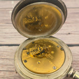 1897 Elgin Pocket Watch 18s Grade 96 7 Jewels Coin Silver Double Hinged Case