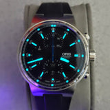 Oris Williams Chronograph Automatic Watch 01 774 7717 4154 Date 44mm S.S. ALL Original 2-Box & Papers