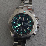 Breitling Avenger Skyland "Blue Thunder" Automatic Watch A13380 Chronograph Date 45mm ALL S.S.