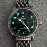 Tutima Grand Classic Automatic Watch Day/Date 43mm S.S. Original Bracelet