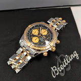 Breitling Chronomat Evolution Automatic Watch C13356 44mm 18K Rose Gold S.S.