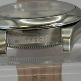 Ladies Rolex Oyster Perpetual 31 Watch Stainless Steel 177200 Pink Baton Markers