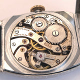 Bulova 1930 Sky King Watch Art Deco Two-Tone Case 17 Jewels Swiss Wristwatch