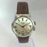 Vintage Vulcain Cricket Calendar Watch Ref. S1522A Swiss Made S.S. Wristwatch