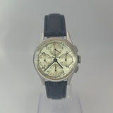 1950s Breitling Chronograph Watch 17 Jewels Date 35mm Swiss Made S.S.