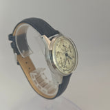 1950s Breitling Chronograph Watch 17 Jewels Date 35mm Swiss Made S.S.