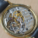 1942 Vacheron & Constantin Patrimony Watch Fancy Engraved Bezel 18K 35mm Cal. V454
