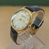 1942 Vacheron & Constantin Patrimony Watch Fancy Engraved Bezel 18K 35mm Cal. V454