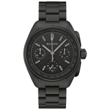 Bulova Lunar Pilot Black Hole Limited Edition Chronograph Watch 98A335 Archive Series 41mm - with a travel case and Bulova clock