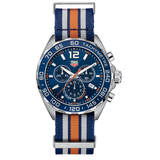 TAG Heuer Formula 1 Chronograph Watch CAZ1014.FC8196 43mm Blue Dial - ALL Original 2-Box & Papers