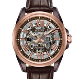 BULOVA Sutton Classic Automatic Watch 21 Jewels Skeleton 98A165