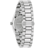 Bulova Super Seville Precisionist Watch 96A344 Magnesite Dial 35mm ALL S.S.