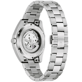 Bulova Surveyor Automatic Watch 96A345 White Dial 21 Jewels 39mm ALL S.S.