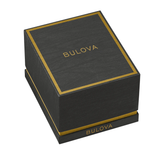 Bulova Surveyor Automatic Watch 96A345 White Dial 21 Jewels 39mm ALL S.S.