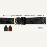 MS718 - Teju Lizard Grain Genuine Italian Leather - Hadley Roma Watch Strap