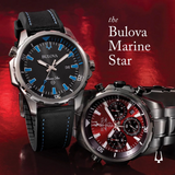 BULOVA Marine Star Chronograph Watch Series B 98B350