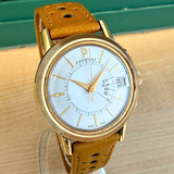 1960s FRAMONT Parking Alarm Wristwatch Date Indicator 36.5mm Swiss Watch