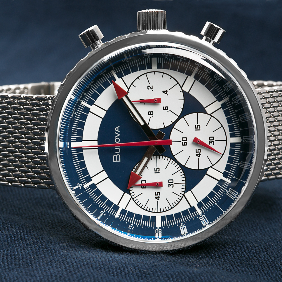 BULOVA Chronograph C Watch Archive Series Model 96K101 Quartz BULOVA Chronograph C Watch Archive Series Model 96K101 Quartz