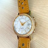 1960s FRAMONT Parking Alarm Wristwatch Date Indicator 36.5mm Swiss Watch