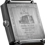 BULOVA Ennis House 100th Anniversary Watch Frank Lloyd Wright Collection 96A314