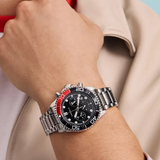 Caravelle Sport Chronograph Watch by Bulova 43B182 Date 40mm ALL S.S.