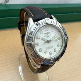 Breitling Colt A17035 – Swiss Dive Watch on Brown Leather Strap