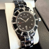 Bulova 65R156 Ceramic Case and Diamond Bezel Close-Up