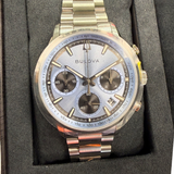 Bulova Racer Set Chronograph Watch 96K119 Date 40mm ALL S.S. - With Extra Strap