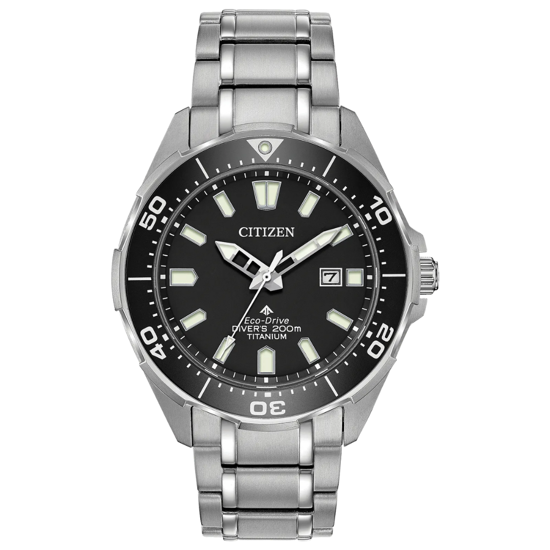Citizen Promaster Diver BN0200-56E – Super Titanium Dive Watch Front View