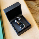 MOVADO MUSEUM CLASSIC Watch Black Dial 30M W.R. MO.01.1.14.6000 - ALL Original In Box