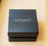 MOVADO MUSEUM CLASSIC Watch Black Dial 30M W.R. MO.01.1.14.6000 - ALL Original In Box