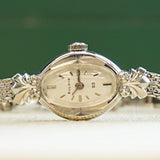 1968 BULOVA 23 Jewels Ladies Cocktail Watch Cal. 5AT 10K GF Mesh Bracelet Wristwatch