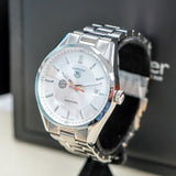 NOS TAG HEUER Carrera Automatic Watch WV211A-2 Calibre 5 Date Indicator Wristwatch ALL Original, Double Box & Papers!