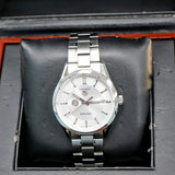 NOS TAG HEUER Carrera Automatic Watch WV211A-2 Calibre 5 Date Indicator Wristwatch ALL Original, Double Box & Papers!